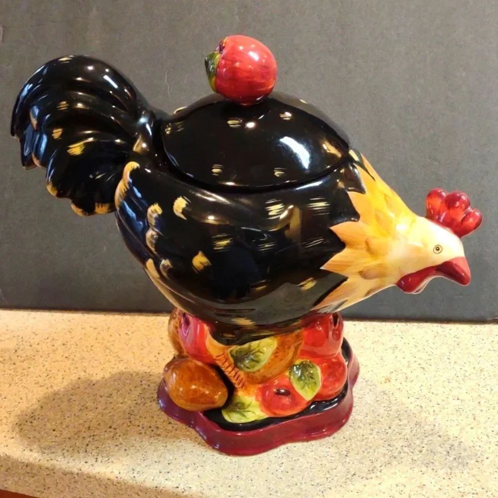 Rooster Cookie Jar